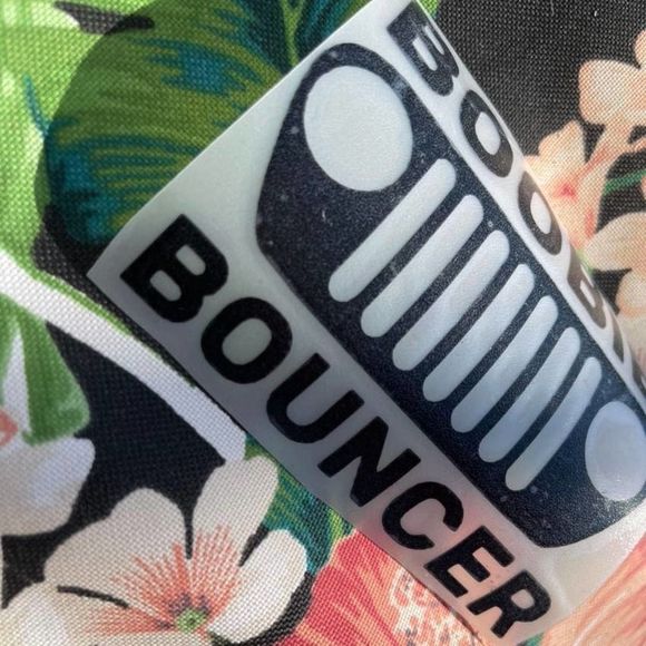 Funny Booby Bouncer Jeep Decal | Vinyl Decal |  Jeep Decal For Women - Picture 3 of 7